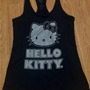 Black Hello Kitty Tank Top Universal Studios Size Small